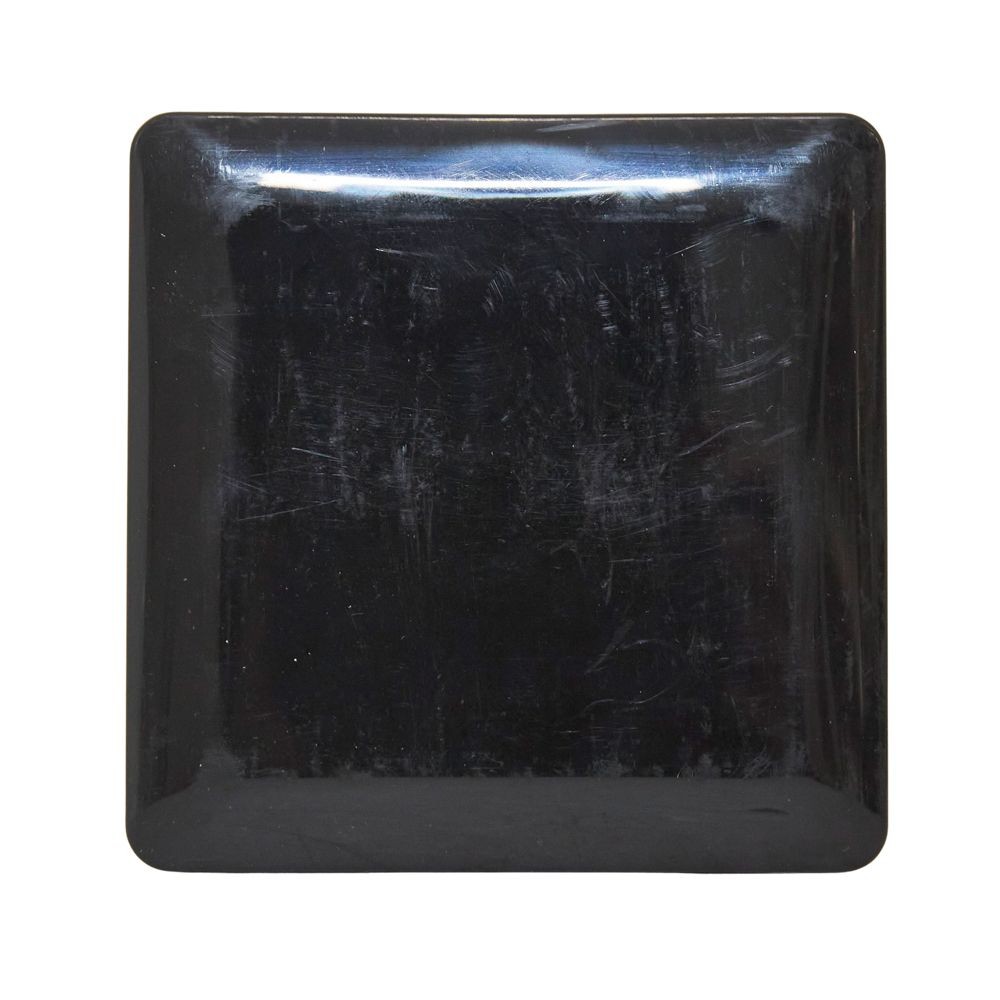 エンドキャップ　75&times;75, 黒, 1個入り