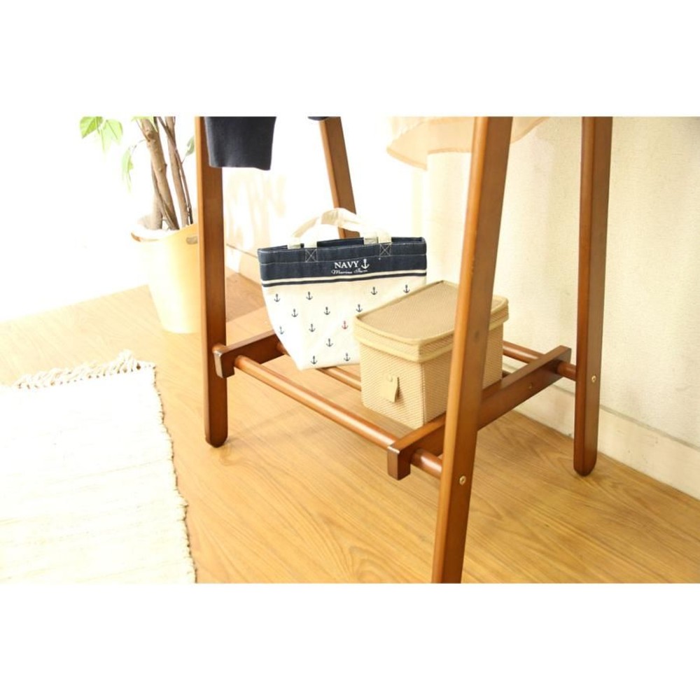 不二貿易  木製ハンガー　ジョイント　6110ー26ーＷ52ＢＲ 【メーカー直送・代引不可】, ブラウン, 15192