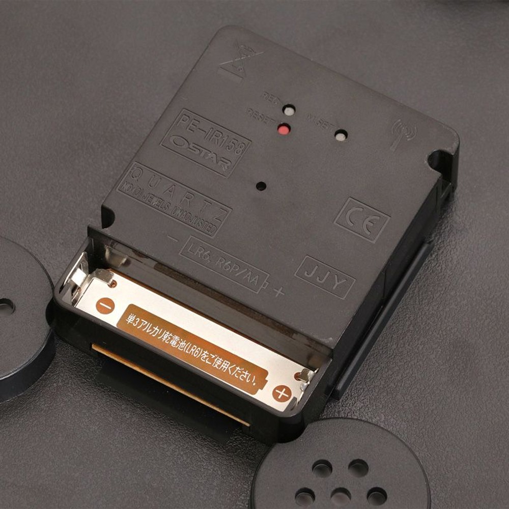 電波掛時計　アリオス　25cm, ホワイト, 25cm