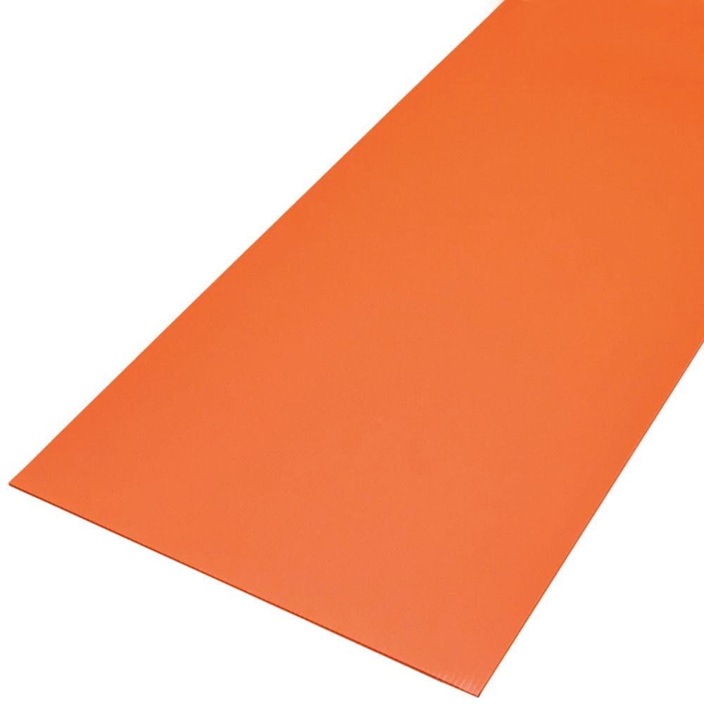 プラダン   オレンジ　約幅４５０ｍｍ, オレンジ, 長さ910mm