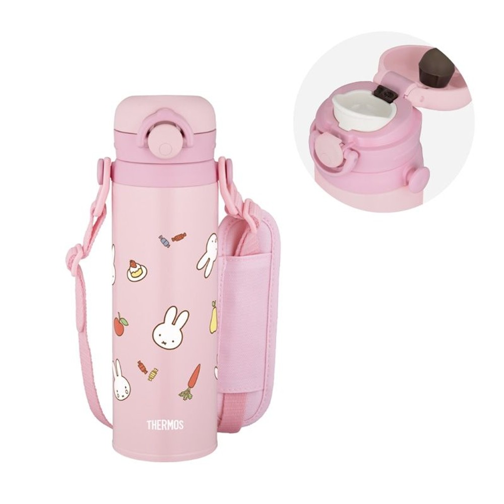 サーモス　真空断熱キッズケータイマグ　ＪＰＦー５００Ｂ　ＬＰ, ライトピンク, 0.5L