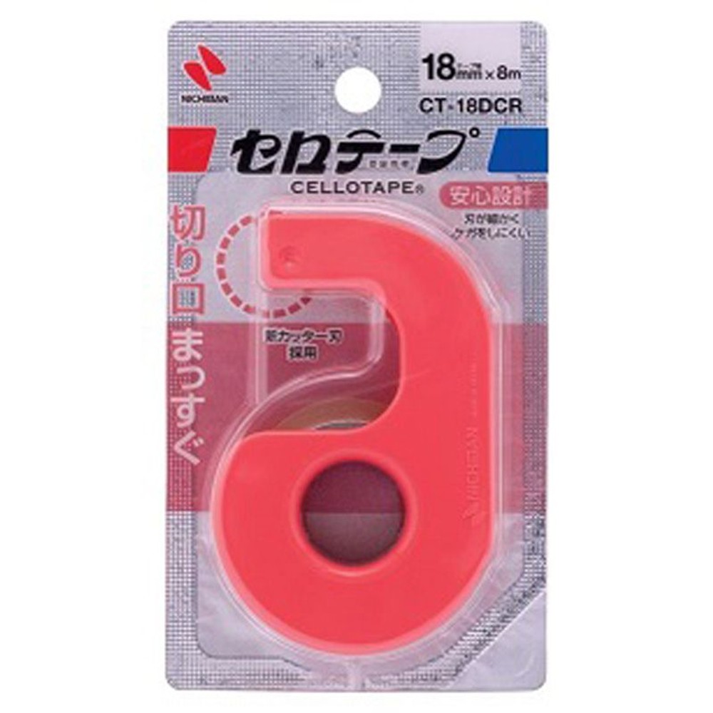 ニチバン　セロテープ小巻　まっすぐ切れるタイプ, ブルー, 12mm&times;11m