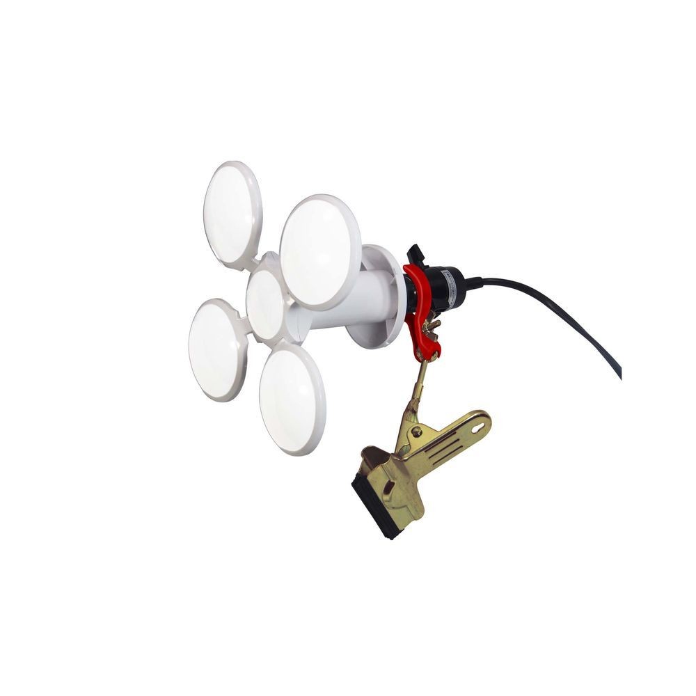 フジマック（FUJIMAC） ＬＥＤ　パワーランプ　クリップ式　４０Ｗ　４８００ルーメン　昼光色　６５００Ｋ　屋内用 PWL-40FL, 昼光色, 40W 4800lm