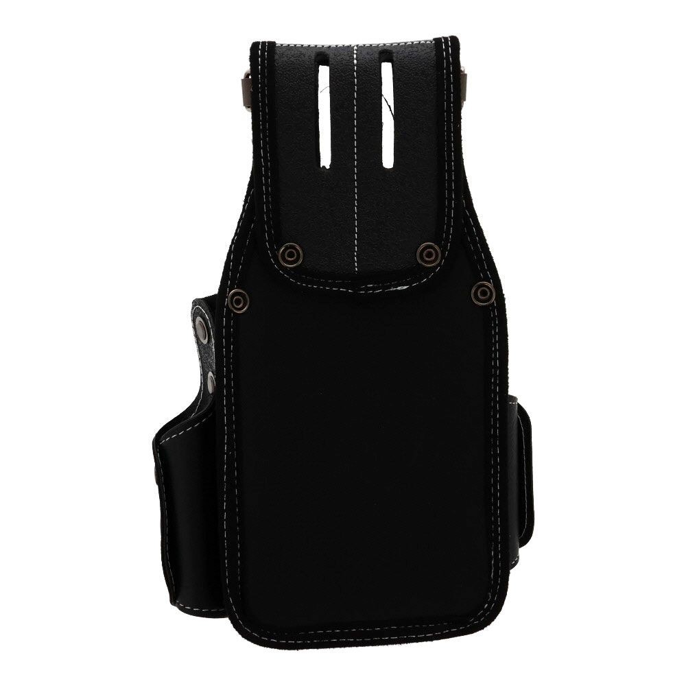 職人作　差付コンパクト腰袋　ＳＴＣー００６, 黒, コンパクト腰袋