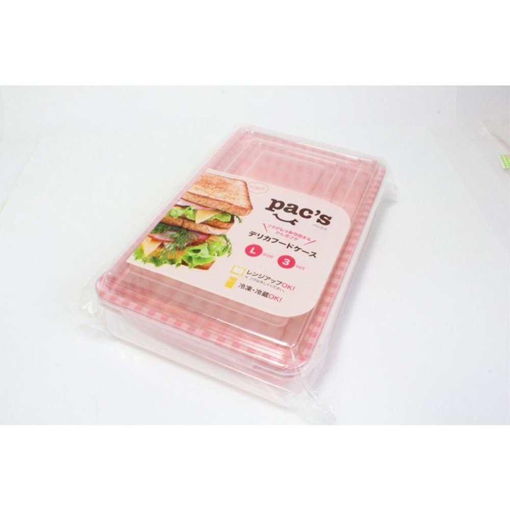江戸川物産 パックス デリカフードケース, その他カラー1, Mサイズ