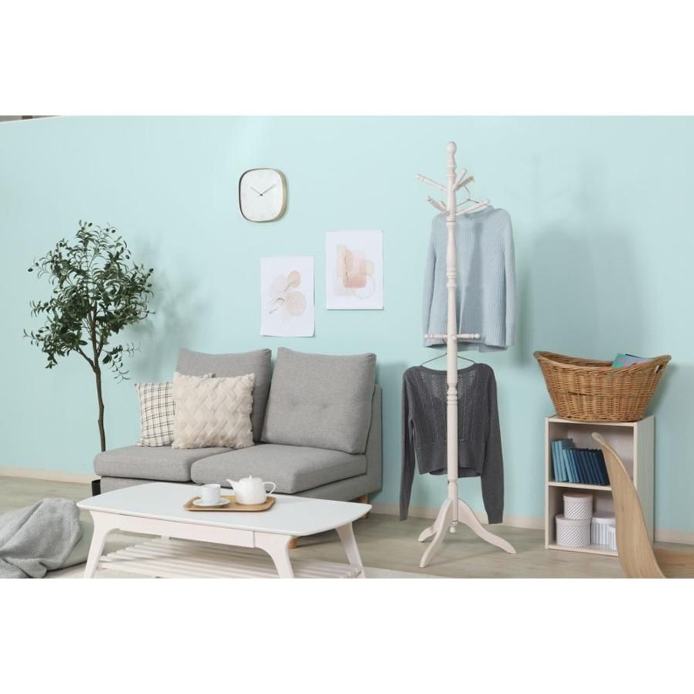 不二貿易  アンティークコートハンガー　ＧＶー6100 【メーカー直送・代引不可】, ブラウン, ＧＶー6100