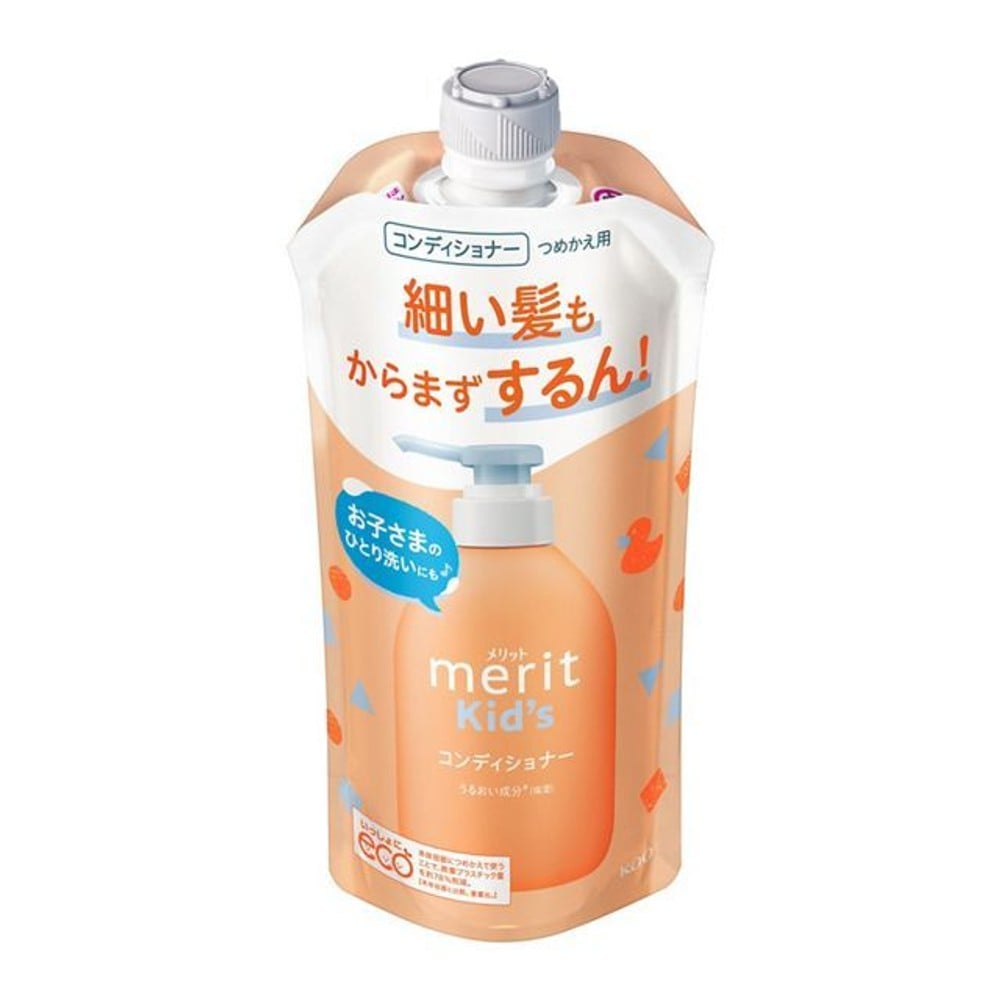 メリットキッズ　コンディショナー　つめかえ用, ナチュラルフローラル, 285ml
