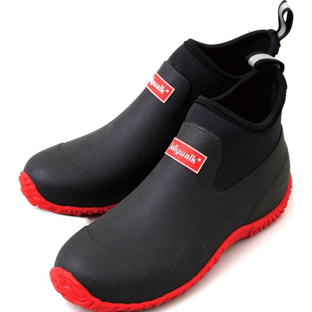 足にぴったり防水ブーツ ブラック ジョリーウォーク, ブラック, 23.0cm