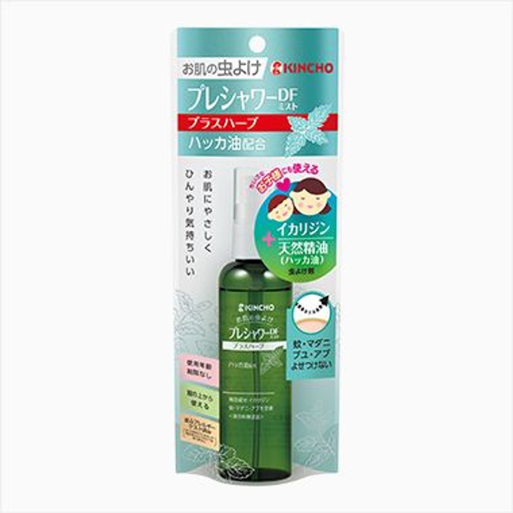 金鳥　お肌の虫よけプレシャワーＤＦ　ミスト　プラスハーブ　１００ｍＬ, 虫よけ, 100ml