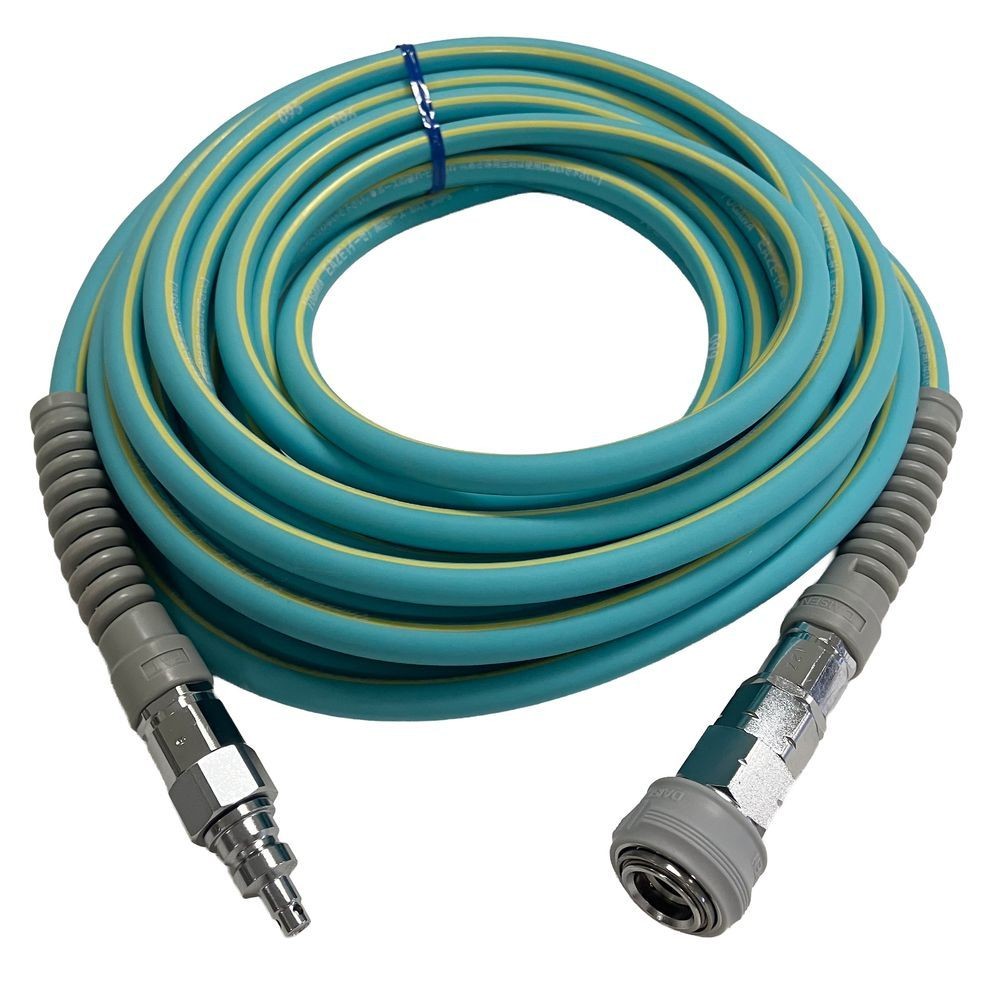 十川産業（Togawa Industry Corporation） ＥＡＺＥ　高圧エアホース　１０ｍ EAZ-5010, ブルー, 10m