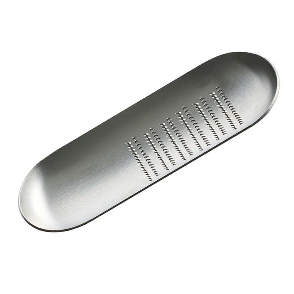 ヨシカワ EAトCO ロスエス グレーター Oros S grater, ステンレス, 幅47mm&times;奥行120mm&times;高さ12mm