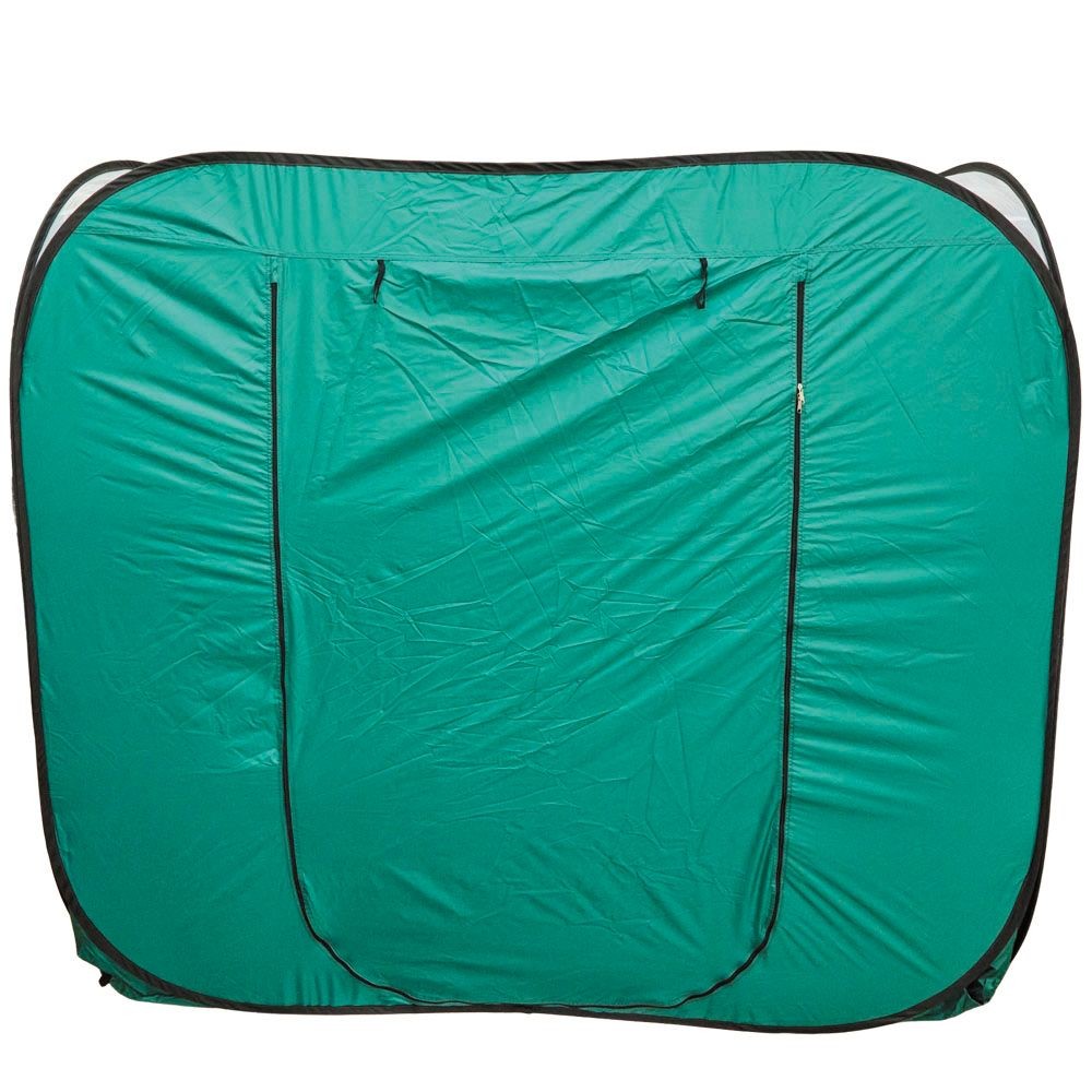 多目的ポップアップテント 幅200×奥行200cm 防災 モスグリーン