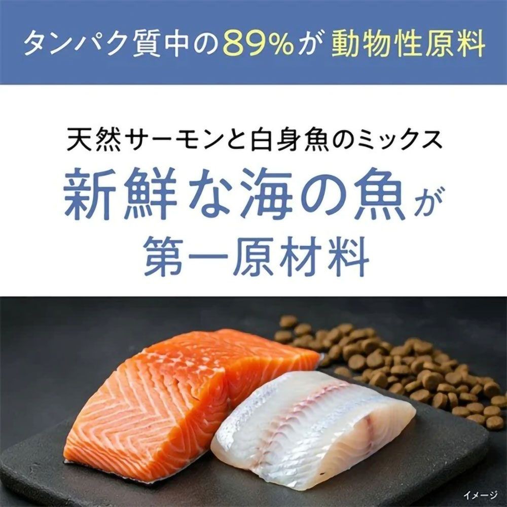 ジェックス Catit Recipes SKIN&COAT 被毛ケア フィッシュ 1.5kg, フィッシュ, 1.5kg