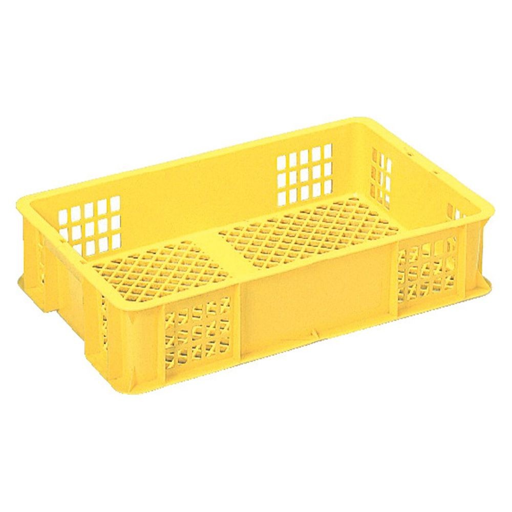 サンコー サンテナー B#19 イエロー 101903-00 ×10個セット【メーカー直送・代引不可】【法人限定】, イエロー, 10P