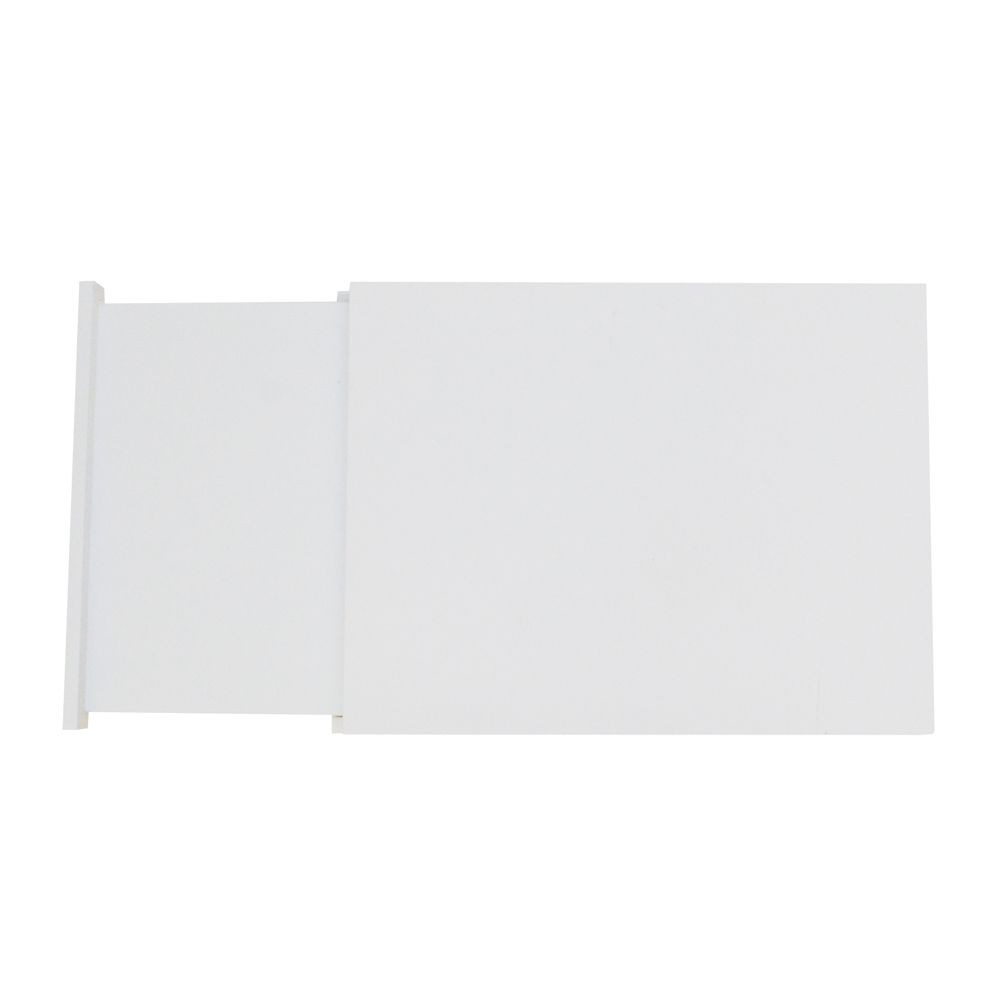 家電下スライドトレー　引き出し付　３０ｃｍ幅, ホワイト, 30cm