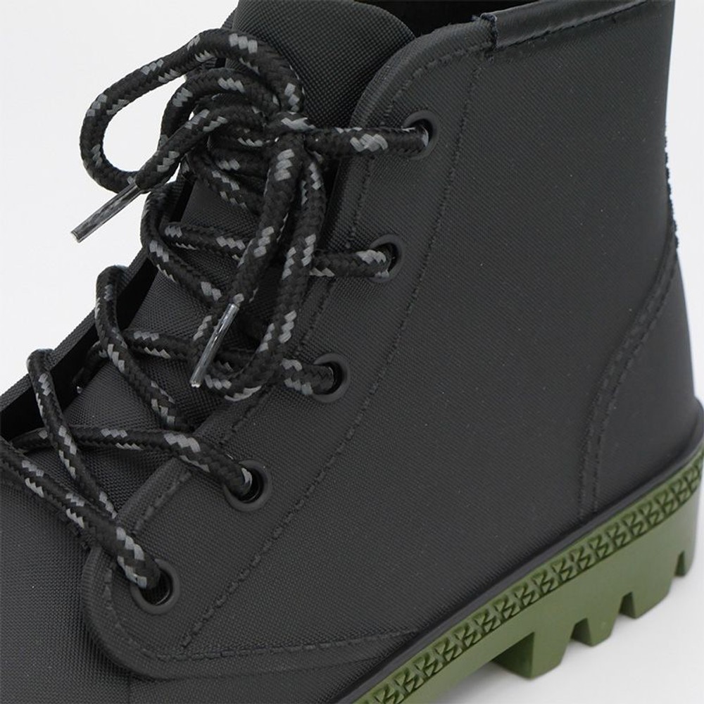 防水シューズ　ブラックｘカーキ, BK×KAK（SS）, ＳＳ：22〜23cm