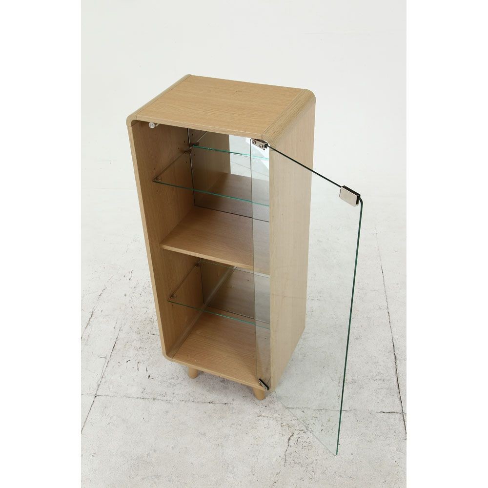 不二貿易 コレクションシェルフ　クレール　ハイ　オークナチュラル【メーカー直送・代引不可】, ナチュラル, 幅360mm&times;奥行265mm&times;高さ890mm