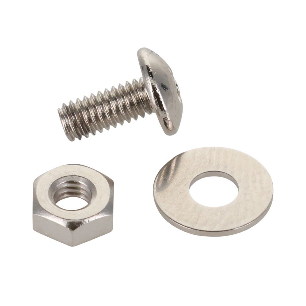 真中Ｎ小ネジ　トラス　Ｍ２．６&times;６, シルバー, M2.6&times;6mm