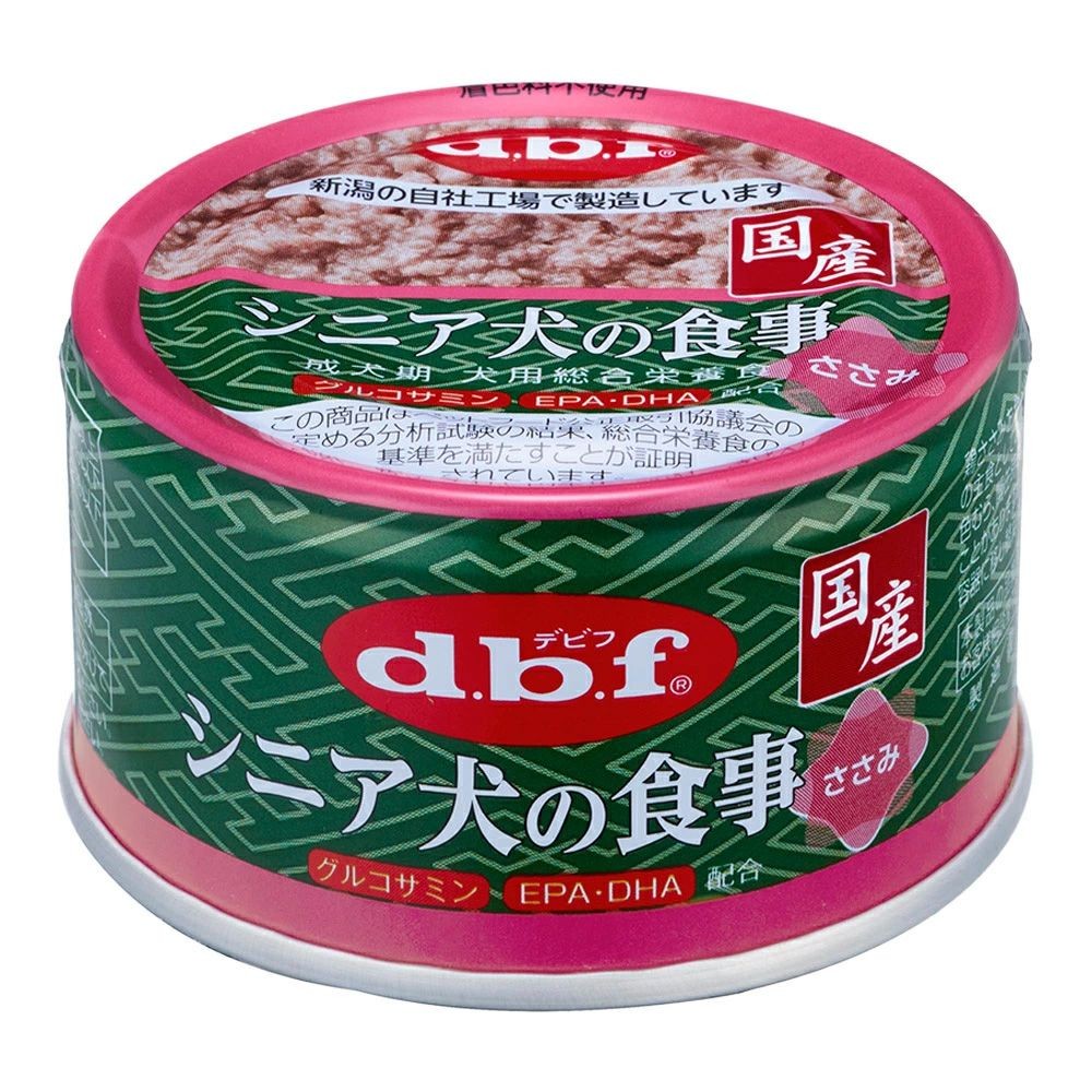 デビフ シニア犬の食事 ささみ 85g, ささみ, 85g