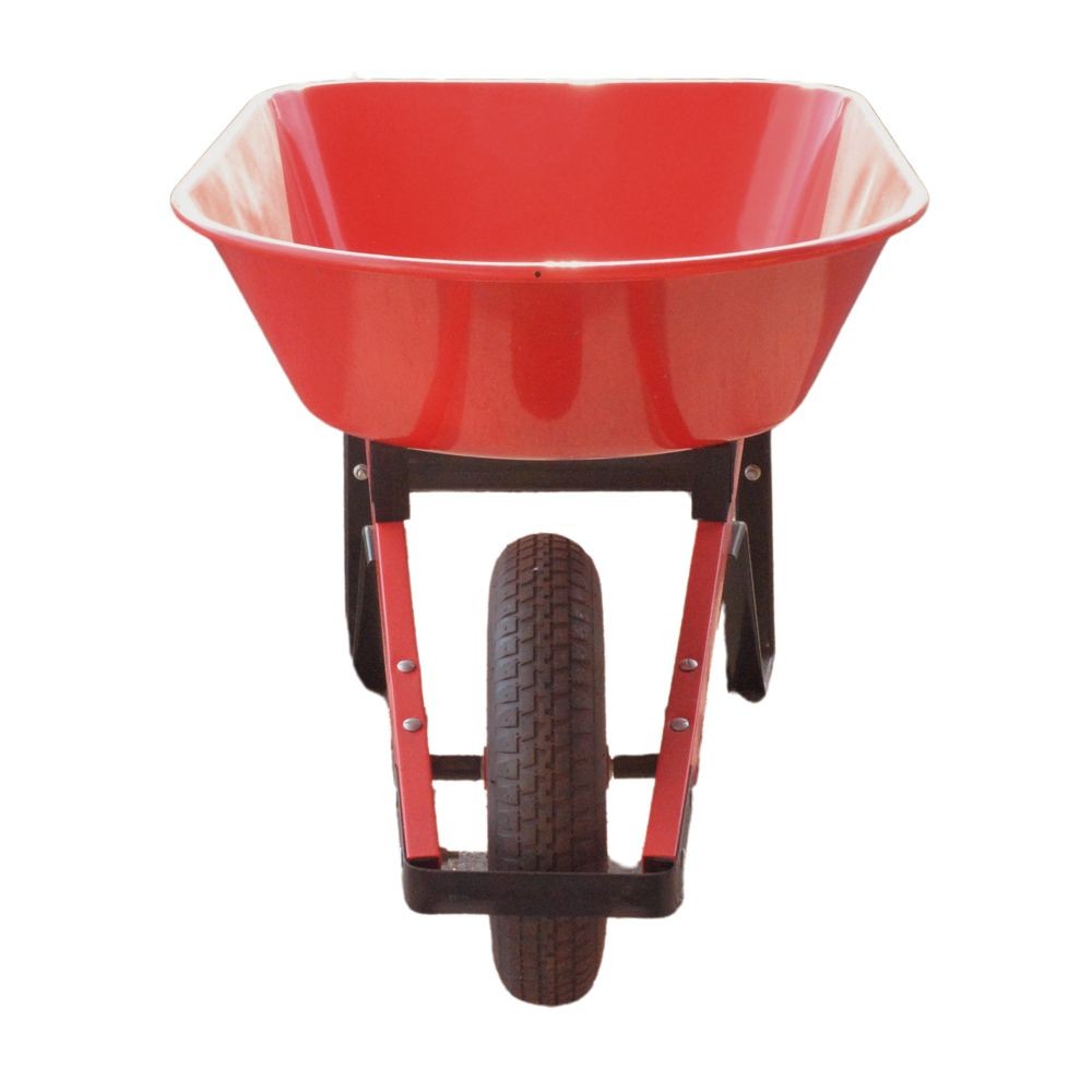 大容量一輪車　１２０ｋｇ　レッド, レッド, 120kg