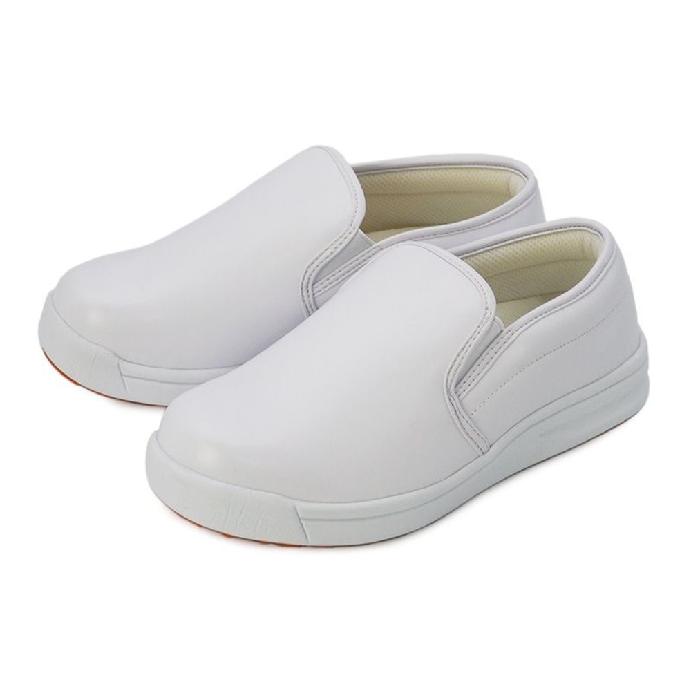 耐油底で滑りにくいシューズ　ホワイト, ホワイト（23.0）, 23.0cm