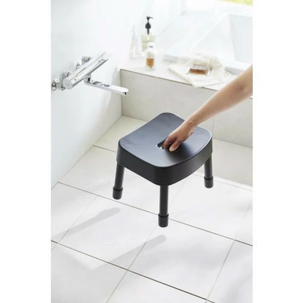 山崎実業 MIST ミスト マグネット&風呂イス SH25, ホワイト, 幅315mm&times;奥行275mm&times;高さ250mm