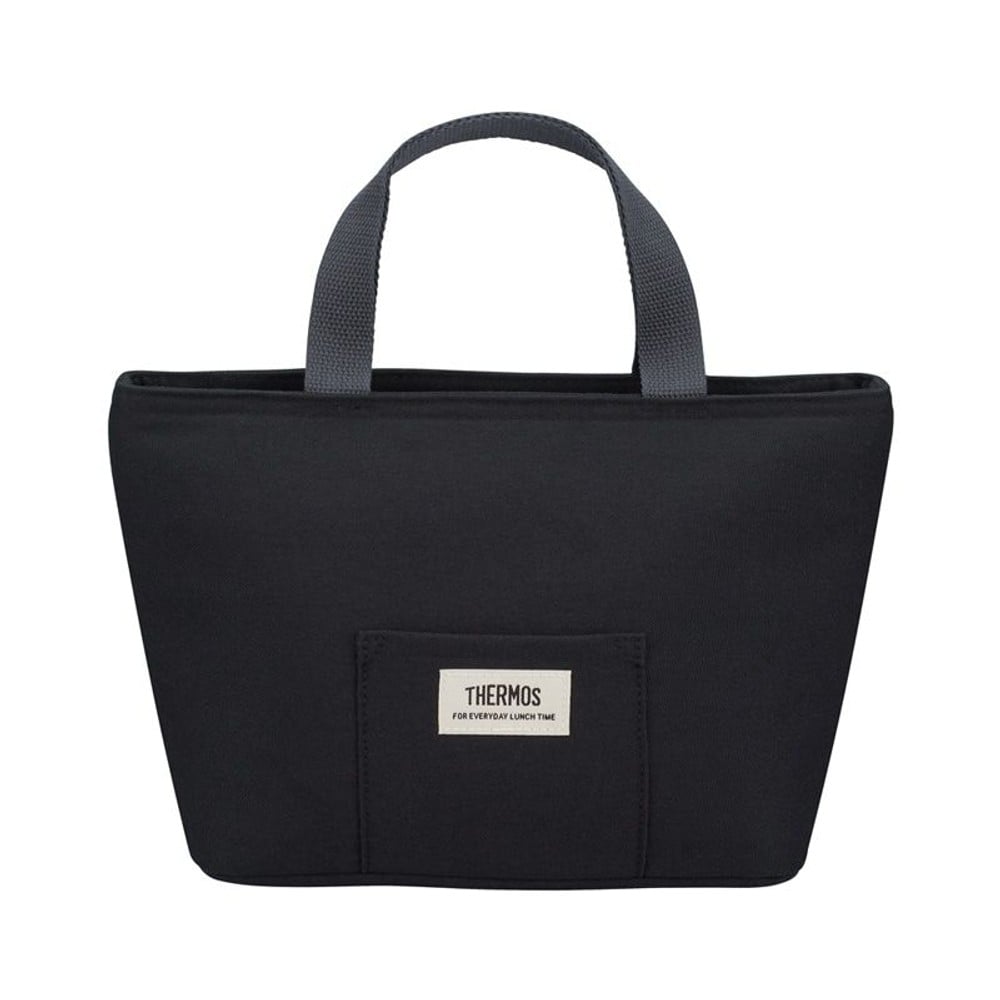 サーモス　保冷ランチバッグ ＲＦＦー００４１ ＢＫ, ブラック, 約4L