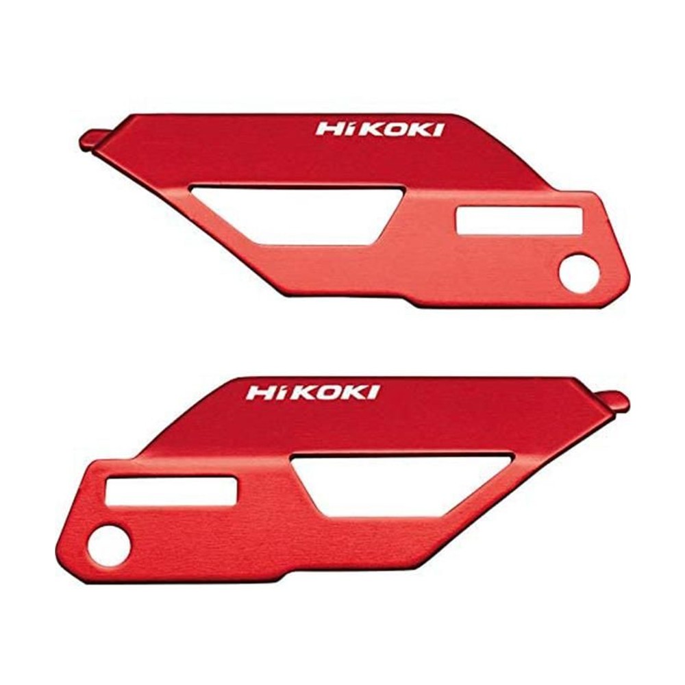 HiKOKI（ハイコーキ）カラープレート シグナルレッド 0037-6449, シグナルレッド, 表用&times;1枚、裏用&times;1枚
