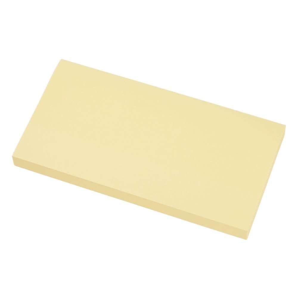 きれいに貼れる大判ふせん 75ｘ145ｍｍ, イエロー（300）, 300枚入り