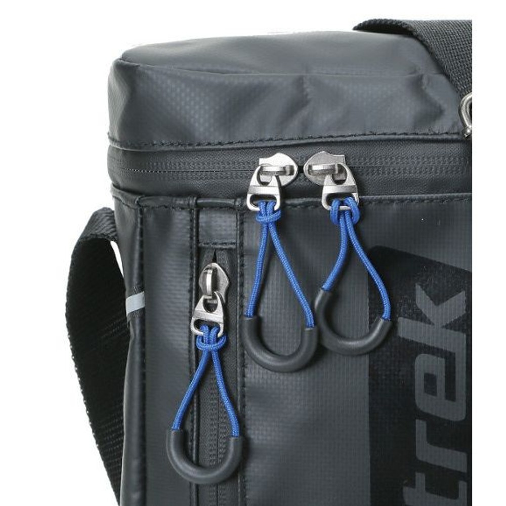 防水生地を使ったショルダーバッグ　Ｔ06, ブラック, 約3.0Ｌ