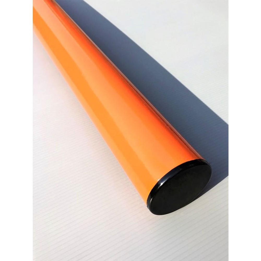 大型ミラー用ポール７６．３×３６００, オレンジ, -