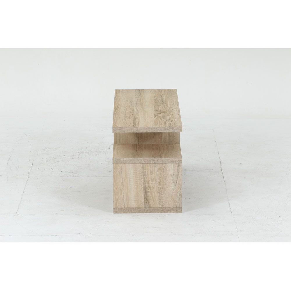 不二貿易 Ｓ字型ＴＶ台　８０幅　オーク【メーカー直送・代引不可】, オーク, 幅792mm&times;奥行295mm&times;高さ384mm