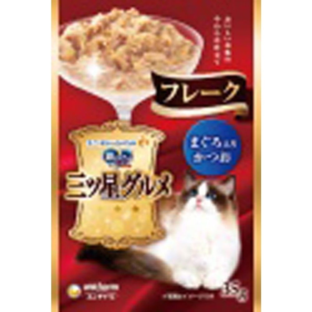 ユニチャーム 三ツ星パウチフレーク まぐろ 35ｇ, まぐろ, 35g