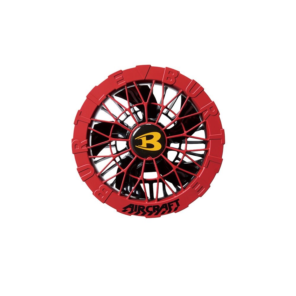 BURTLE AIRCARFT バートル エアークラフト AC09-2 ファンユニット 【限定モデル】 レッド, レッド, AC09-2