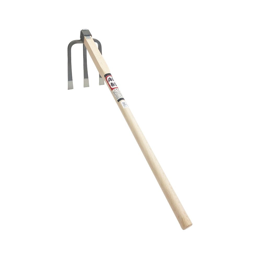 剛剣 三本備中鍬 ３尺柄付, 三本備中鍬, 幅190mm&times;奥行918mm&times;高さ290mm