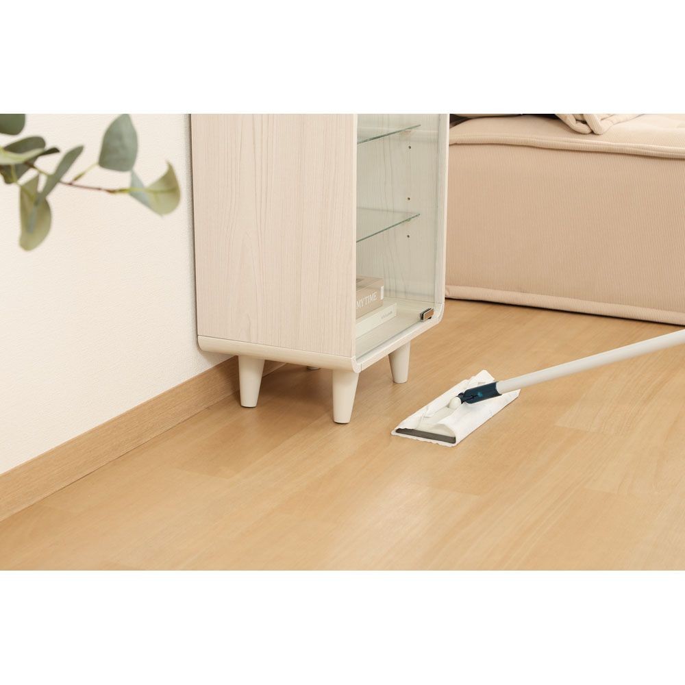 不二貿易 コレクションシェルフ　クレール　ミドル　ホワイトウォッシュ【メーカー直送・代引不可】, ホワイト, 幅360mm&times;奥行265mm&times;高さ600mm