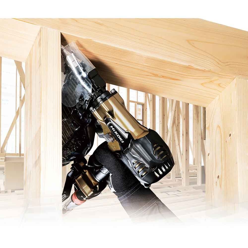 ハイコーキ　HiKOKI 高圧ロール釘打機 NV65HR2 (S), ゴールド, NV65HR2 (S)