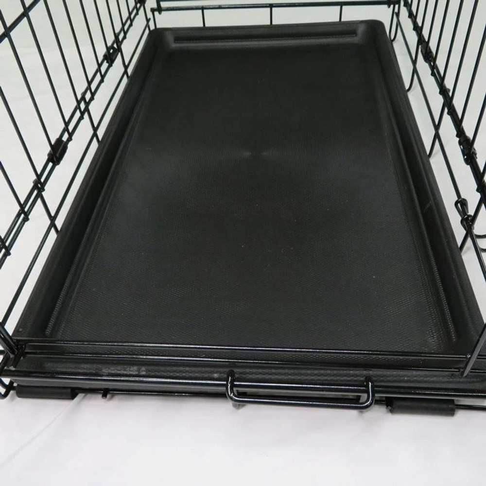 折りたたみ式軽量スチールケージ　アイクレイト, ブラック（XS）, XS