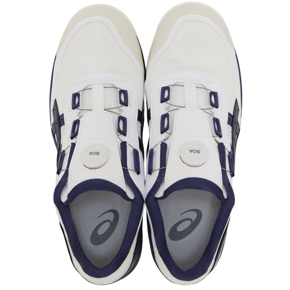 アシックス（ASICS） CP209 BOA ホワイト×ピーコート, ホワイト×ピーコート, 25.5cm