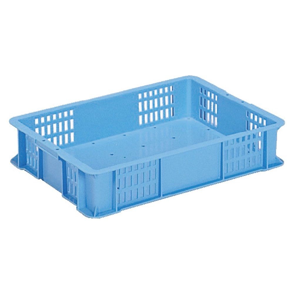 サンコー サンテナー B#23T-2 ブルー 101709-00 &times;10個セット【メーカー直送・代引不可】【法人限定】【日祝配送不可・時間指定不可】, ブルー, 10P