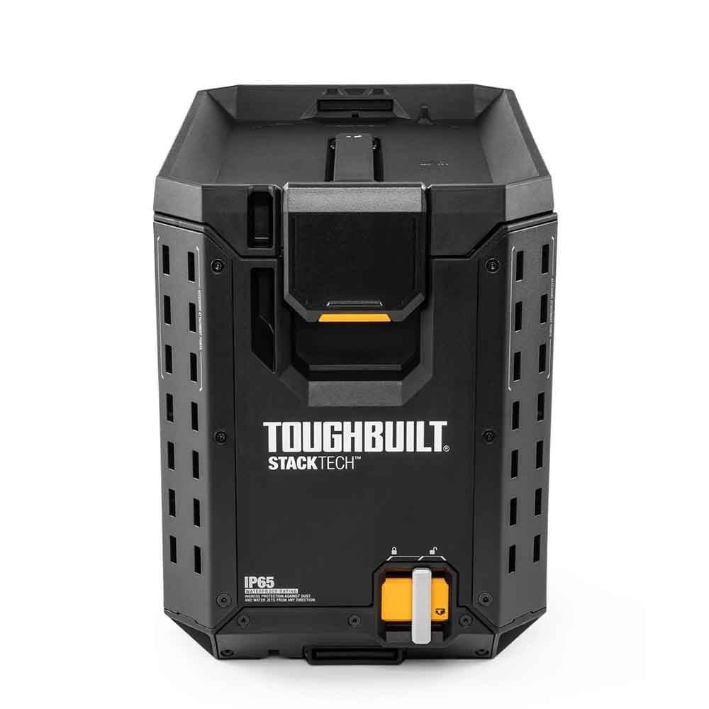 【数量限定】TOUGHBUILT（タフビルト）STACK TECH(スタックテック) 　ハーフツールボックス, ブラック, TB-B1-B-60C