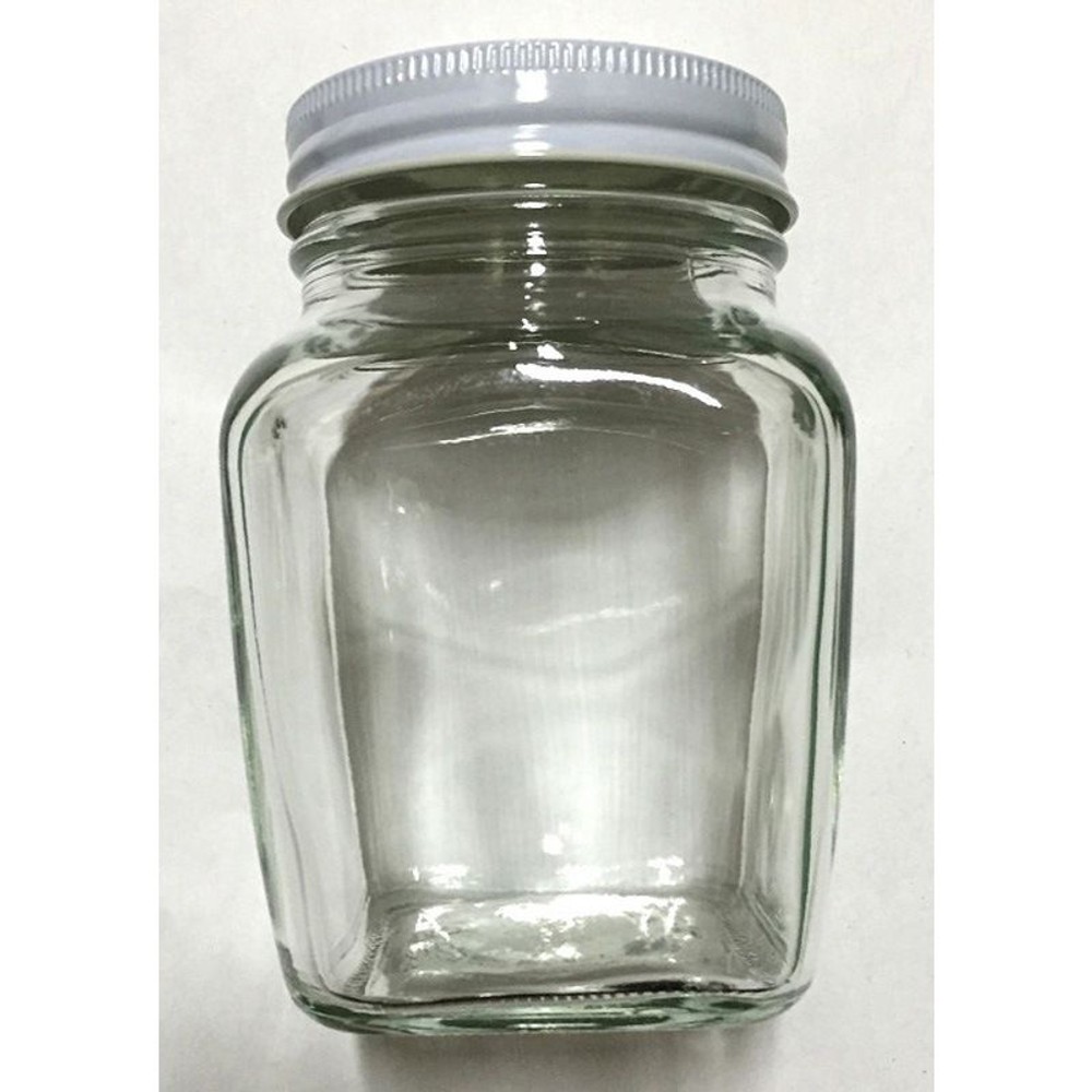 ガラス保存瓶角300ｍｌ　62ｍｍふた付き, その他カラー１, その他サイズ１