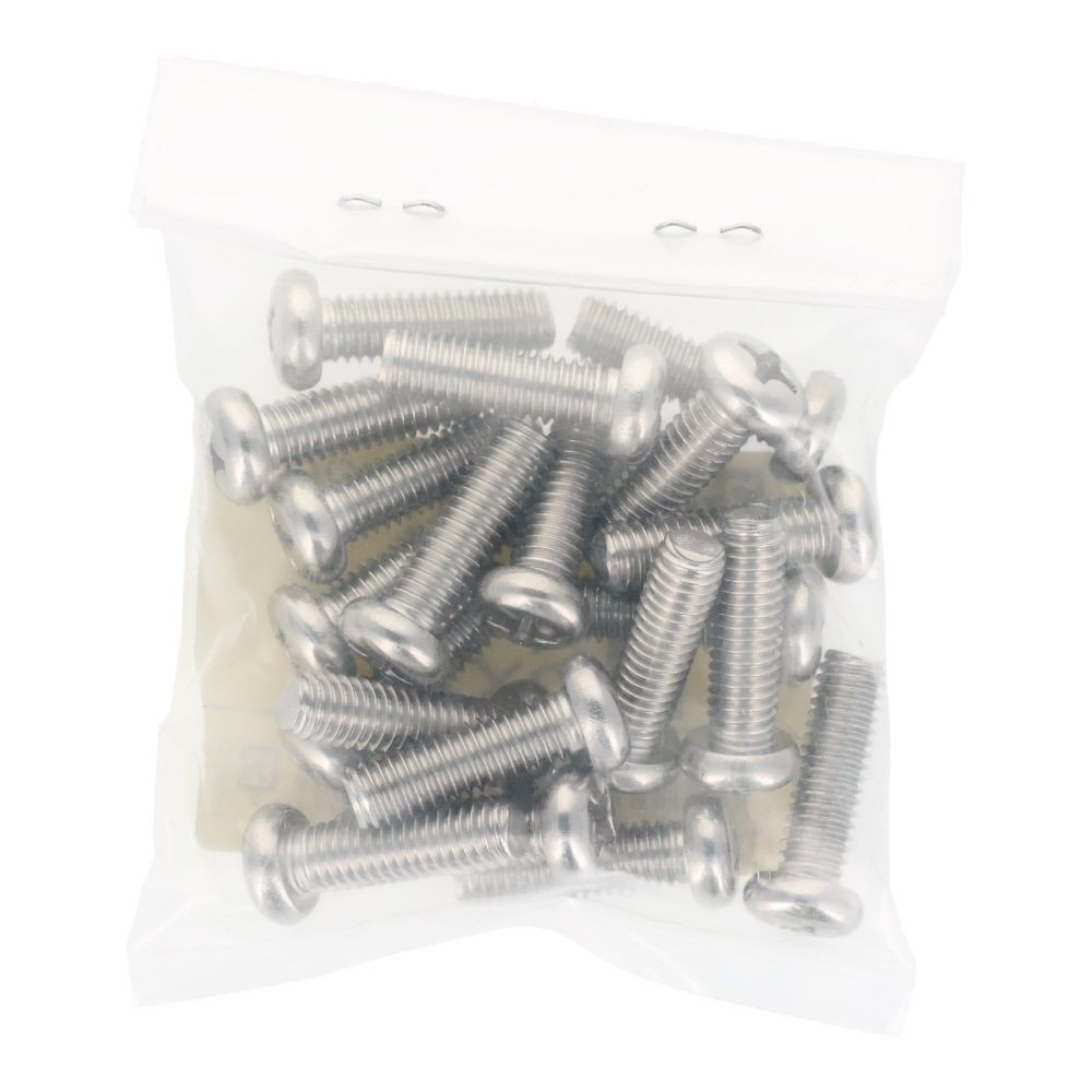 ステンレス　小ねじ鍋　Ｍ６&times;２０　２０個入, ステンレス, M6&times;20