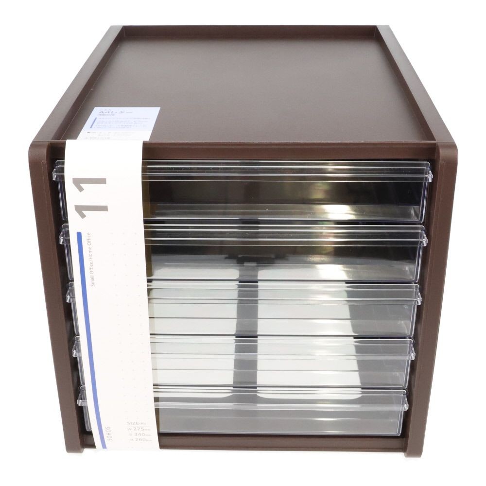 Ａ4レター浅型5段, ホワイト, その他サイズ１