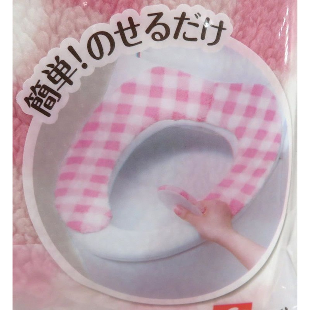 レック　吸着べんざシート（チェック）, ピンク, その他サイズ１