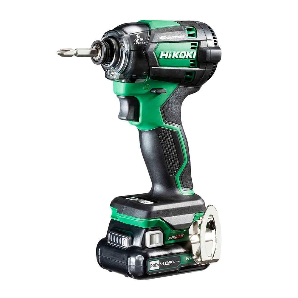 ハイコーキ　HiKOKI 10．8Ｖインパクトドライバ WH12DCA (2LS), アグレッシブグリーン, WH12DCA (2LS)