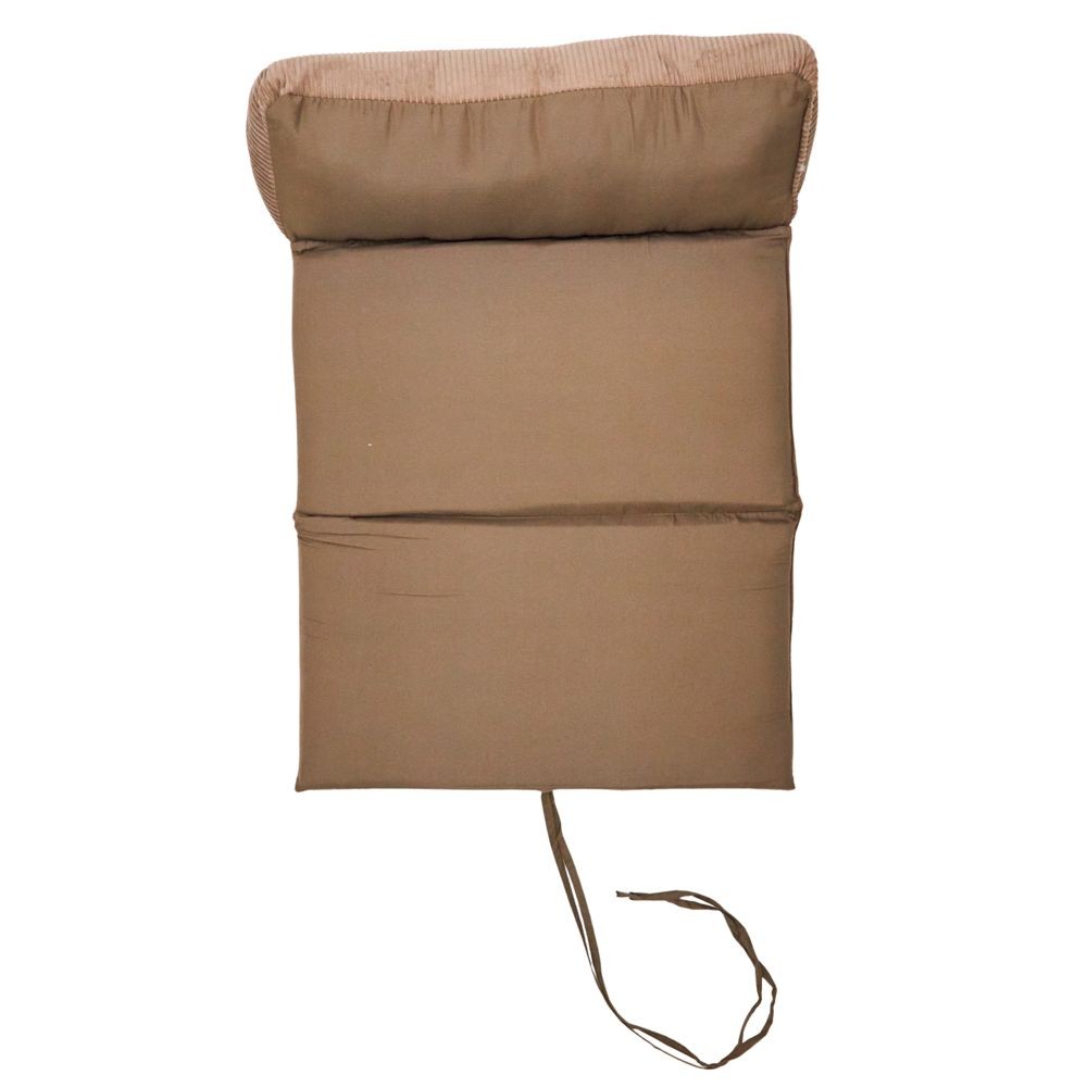 WIZ'A　ウィザ　断熱シート入あったか枕付クッション５５Ｘ８０ＢＲ, ブラウン, 55&times;80cm