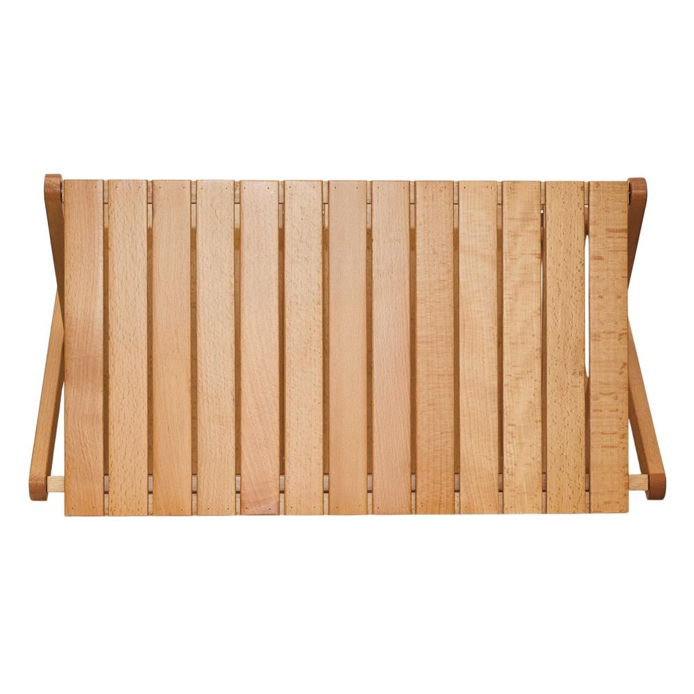 WIZ'A ウィザ　木製フォールディングラック　４段＆テーブル, 天然木, 4段＆テーブル