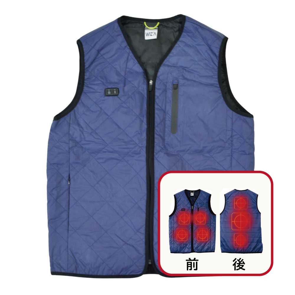 【2025年モデル】インナー７ヒーターベスト　ネイビー, ネイビー, Mサイズ