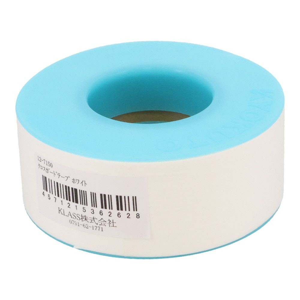 ＫＹＯＫＵＴＯ　クロスガードテープ　糊付, ホワイト, 38mm&times;100m